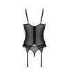 Bielizna-DENERYS CORSET black S/M