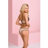 Bielizna-DENERYS SET beige S/M