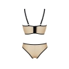 Bielizna-DENERYS SET beige S/M