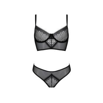 Bielizna-DENERYS SET black S/M