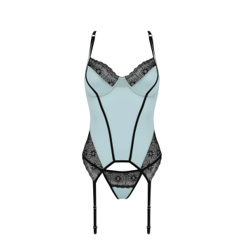 Bielizna-SIDRA CORSET minty L/XL