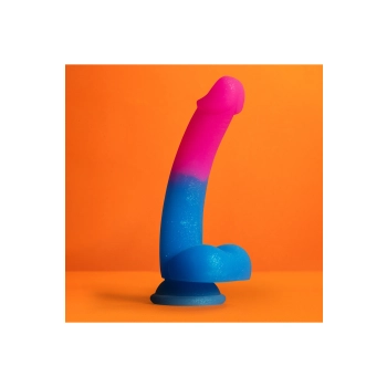 Żelowy miękki penis dildo z mocną przyssawką 16 cm