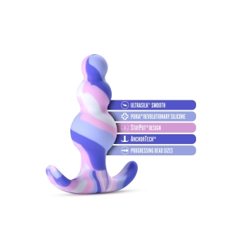 Korek analny silikonowy Blush Avant Twilight Blue
