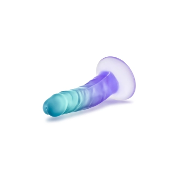 B YOURS MORNING DEW 5 INCH DILDO SAPPHIRE