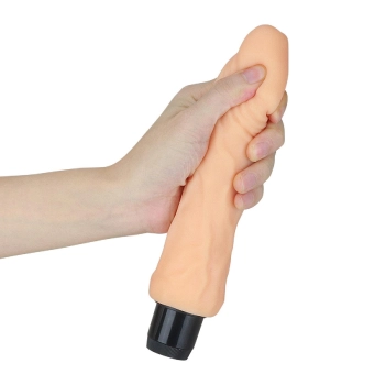 Wibrator naturalny miękki realistyczny penis 20 cm