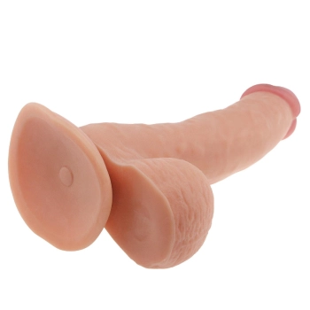 Dildo cieliste realistyczny wygląd penisa 20 cm