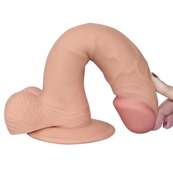 Potężny penis dildo realistyczny przyssawka 22 cm