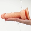 Wyżyłowany penis gruby z przyssawką dildo 18 cm