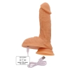 Realistyczne żylaste dildo z mocną przyssawką 17cm