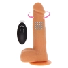 Rotating Beads Vibrating Dildo