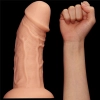 Ogromne dildo realistyczny wygląd przyssawka 24 cm