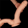 Podwójne potężne dildo do sexu wyżyłowane 33 cm