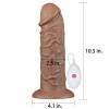 Murzyńskie ogromne dildo żyły i przyssawka 26,5 cm