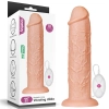 Grube ogromne dildo z przyssawką wibracje 28 cm