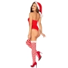 Bielizna-Kissmas body czerwone  M/L