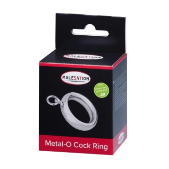 MALESATION Metal-O Cock Ring