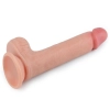 Realistyczne dildo silikonowe z przyssawką 20,5 cm