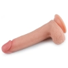 Realistyczne dildo silikonowe z przyssawką 20,5 cm