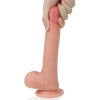 Realistyczne dildo silikonowe z przyssawką 20,5 cm