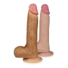 Realistyczne dildo silikonowe z przyssawką 20,5 cm