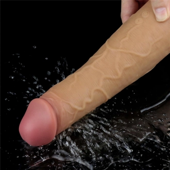 Żylaste dildo penis realistyczny przyssawka 20,5cm