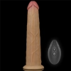 Silikonowy analny penis z przyssawką żylasty 23cm