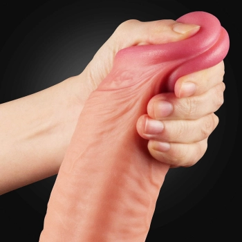 Ogromne dildo realistyczny wygląd przyssawka 30 cm