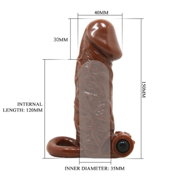 Małe kompaktowe dildo murzyńskie żylaste  15 cm