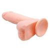 Realistyczne miękkie dildo z przyssawką 19,5 cm