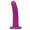 Dildo do strap-ona zabawy silikonowy fiolet 11 cm