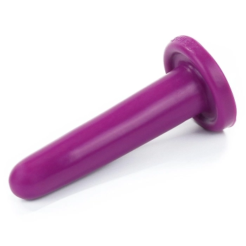 Dildo do strap-ona zabawy silikonowy fiolet 11 cm