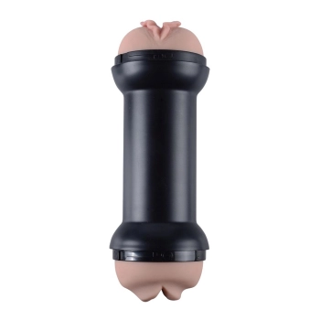 Masturbator z dwoma końcówkami mięciutki 20 cm