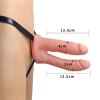 Podwójny strap on wydrążony Lovetoy 18 cm