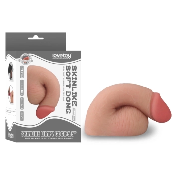 Elastyczny giętki penis realistyczne dildo 13,9 cm