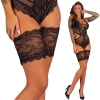 Opaska na udo koronkowa 2szt Corsetti Sawanim L/XL