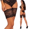 Opaska na udo koronkowa 2szt Corsetti Sawanim L/XL