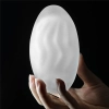 Masturbator Lovetoy Giant Egg Climax Spirals przezroczysty TPE 13 cm