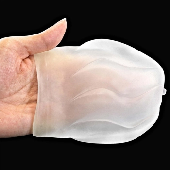 Masturbator Lovetoy Giant Egg Climax Spirals przezroczysty TPE 13 cm