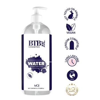 BTB WATER BASED LUBRICANT 1000ML