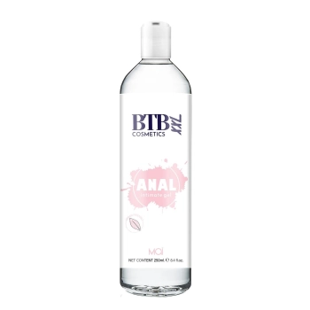 BTB ANAL WATER BASED LUBRICANT XL 250ML