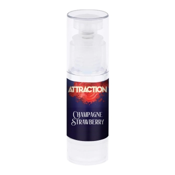 LUBRICANT ATTRACTION CHAMPAGNE STRAWBERRY 50 ML