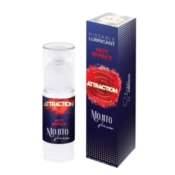 LUBRICANT ATTRACTION HEAT MOJITO 50 ML