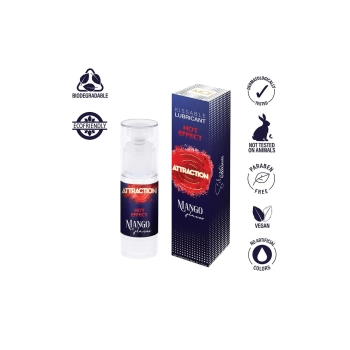 LUBRICANT ATTRACTION HEAT MANGO 50 ML