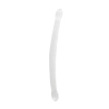 Podwójne dildo przezroczyste RealRock 42 cm