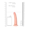 Slim Realistic Dildo with Suction Cup - 6