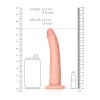 Slim Realistic Dildo with Suction Cup - 8