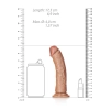 Curved Realistic Dildo with Suction Cup - 6