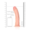 Silikonowe duże dildo z mocną przyssawką 25 cm