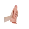 Duży żylasty penis dildo z mocnaą przyssawką 25 cm