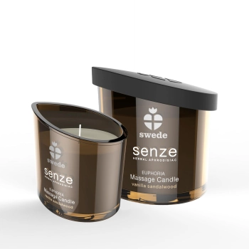 Swede - Senze Euphoria Massage Candle Vanilla Sandalwood